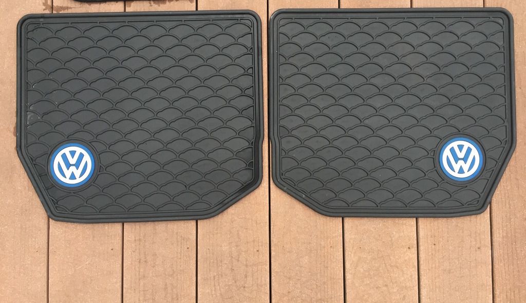 VW Rubber Floor Mats for mk4 Jetta 50 OBO VW Vortex Volkswagen Forum